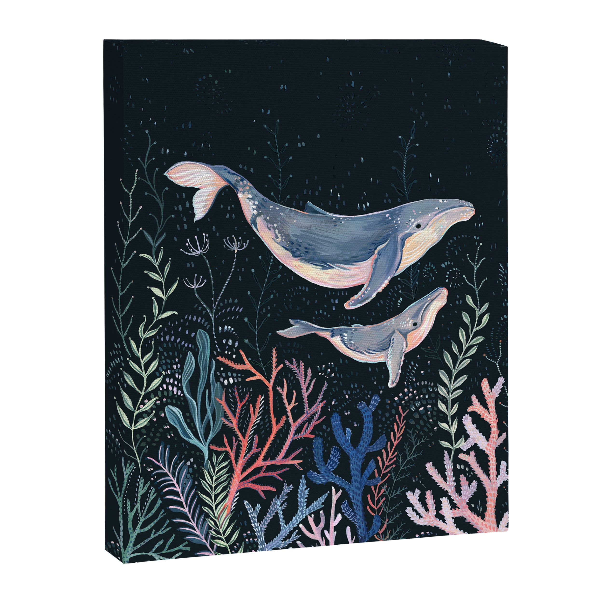 Whales and Coral Canvas Print Gallery Image 8