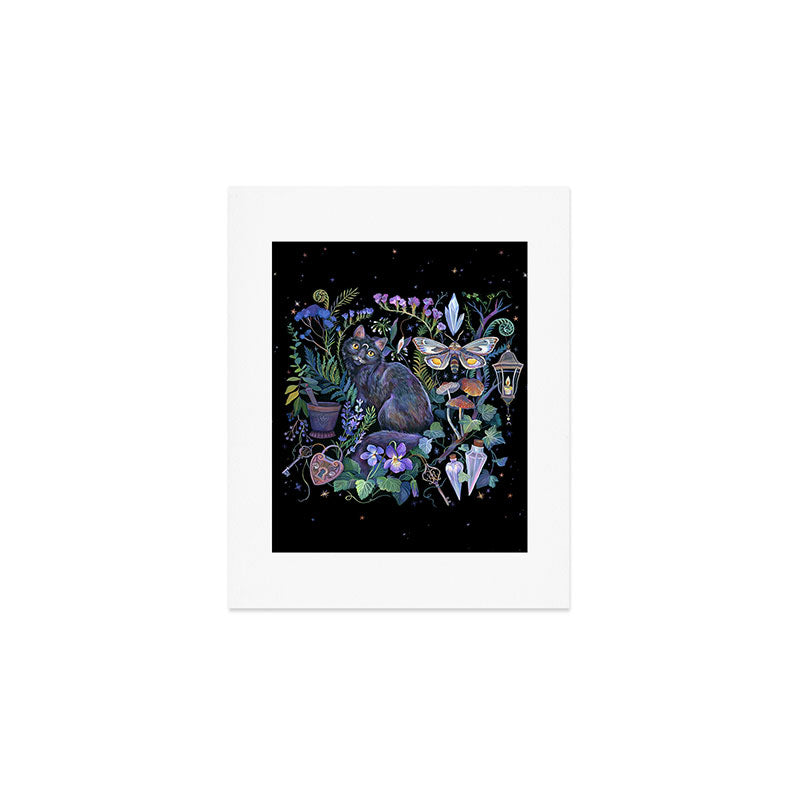 Witch Potion Garden Art Print Gallery Image 1