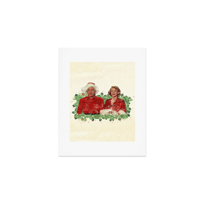 Bob & Betty (White Christmas) Art Print Gallery Image 1