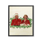 Bob & Betty (White Christmas) Framed Canvas Print Gallery Image 8