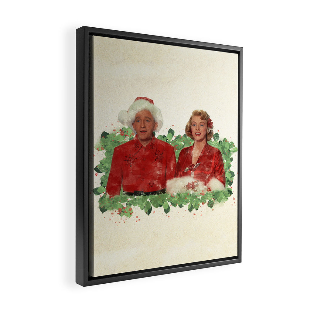 Bob & Betty (White Christmas) Framed Canvas Print Gallery Image 2