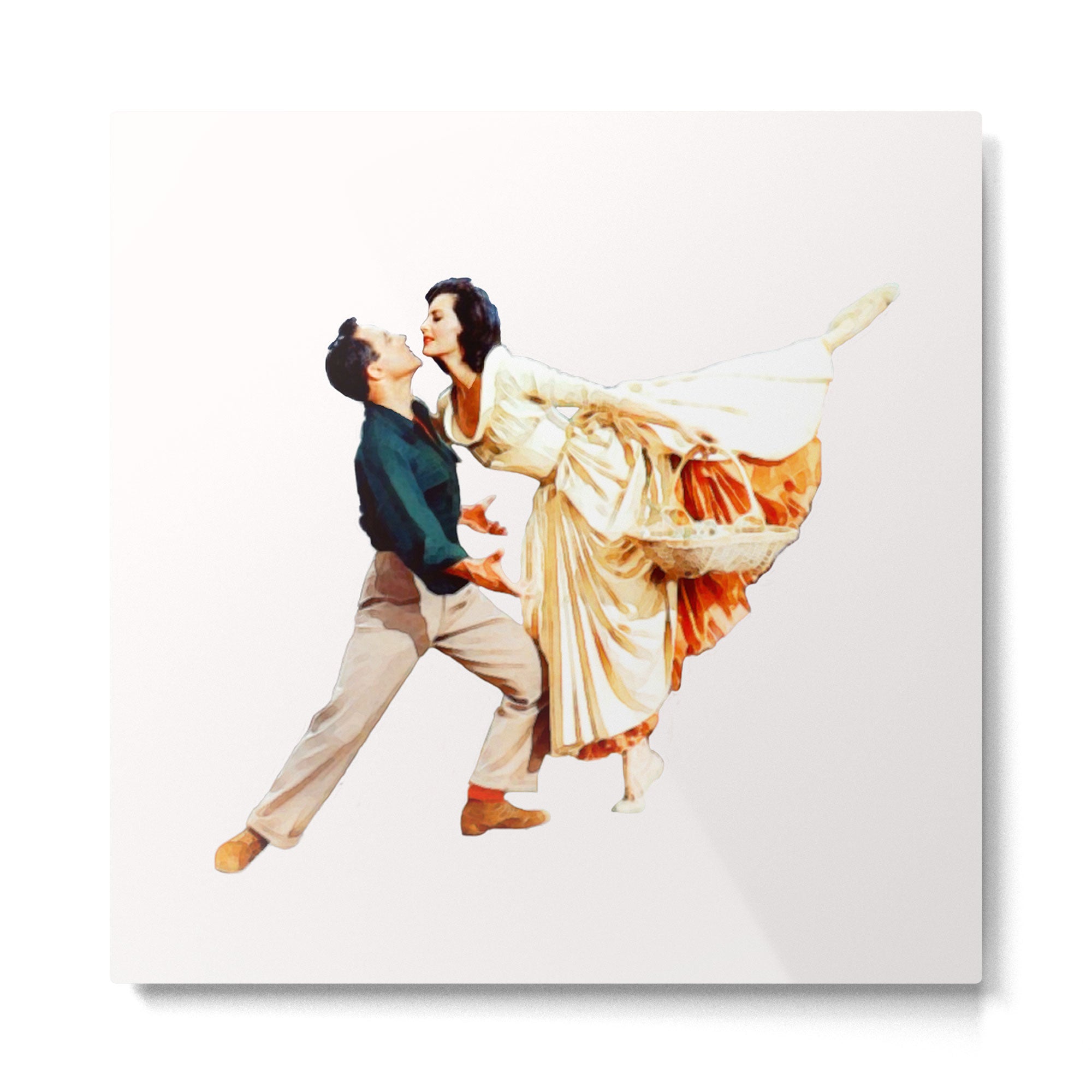 Gene Kelly and Cyd Charisse - Brigadoon Metal Print Gallery Image 2