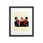 Mister Bones (White Christmas) Framed Art Print Gallery Image 6