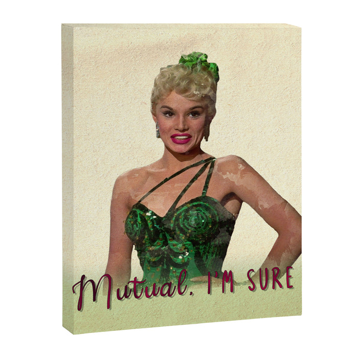 Mutual, I'm Sure - White Christmas Canvas Print Gallery Image 1