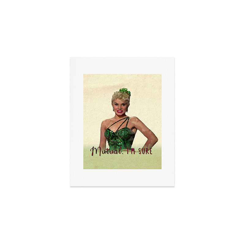 Mutual, I'm Sure - White Christmas Art Print Gallery Image 1