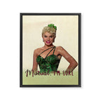 Mutual, I'm Sure - White Christmas Framed Canvas Print Gallery Image 8