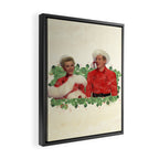 Phil & Judy (White Christmas) Framed Canvas Print Gallery Image 2