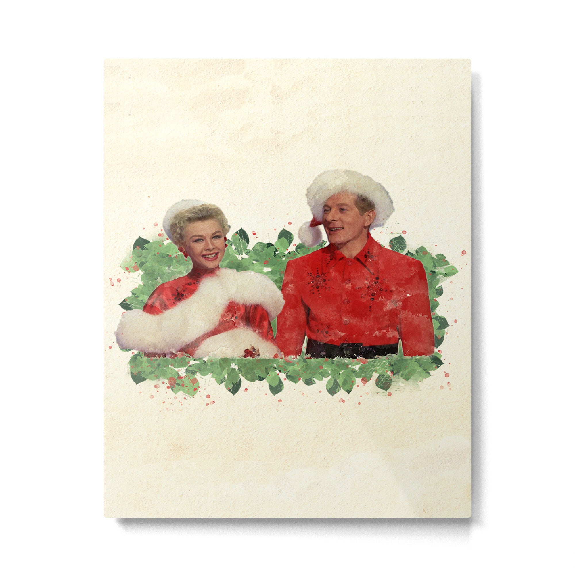 Phil & Judy (White Christmas) Metal Print Gallery Image 6