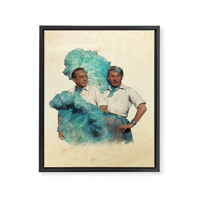 Reprise (Sisters) Framed Canvas Print Gallery Image 1
