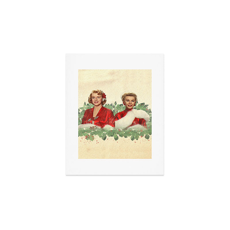 Sisters - A Merry White Christmas Art Print Gallery Image 1