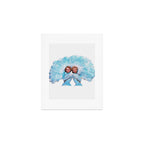 Sisters - White Christmas - Watercolor Art Print Gallery Image 1