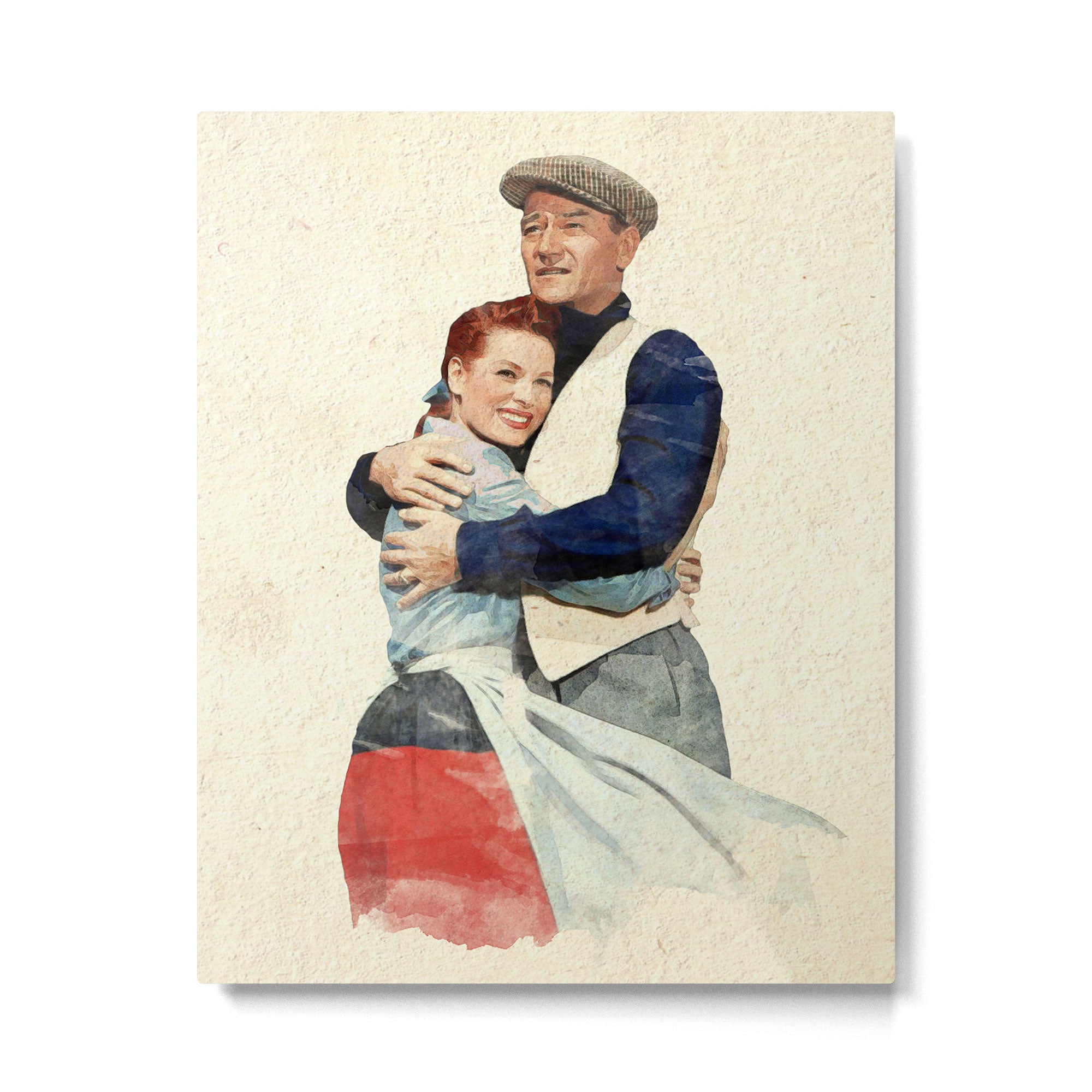 The Quiet Man - Watercolor Metal Print Gallery Image 6