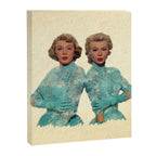 Two Different Faces... (Sisters) Canvas Print Gallery Image 8