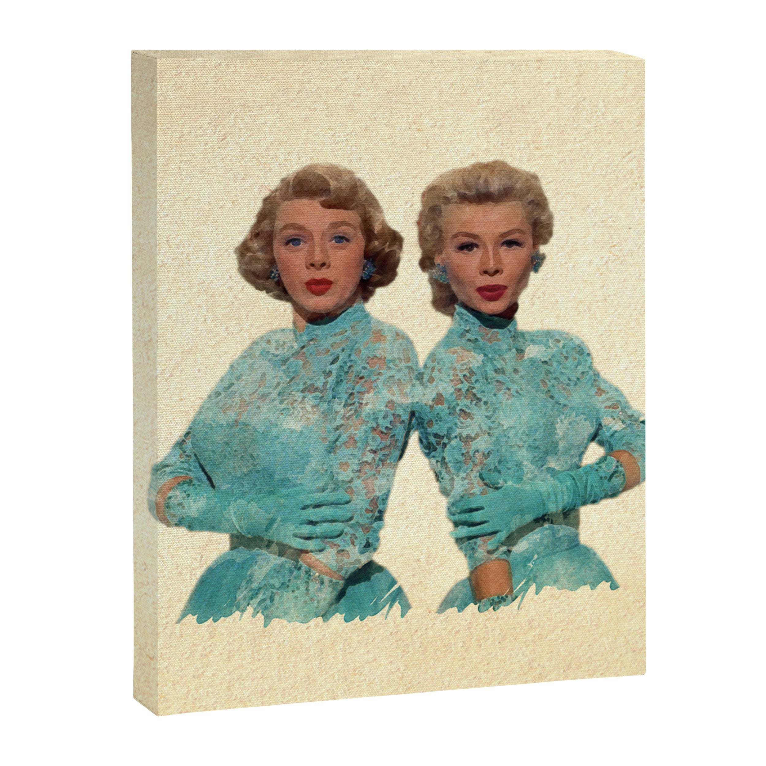 Two Different Faces... (Sisters) Canvas Print Gallery Image 8