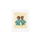 Two Different Faces... (Sisters) Art Print Gallery Image 1