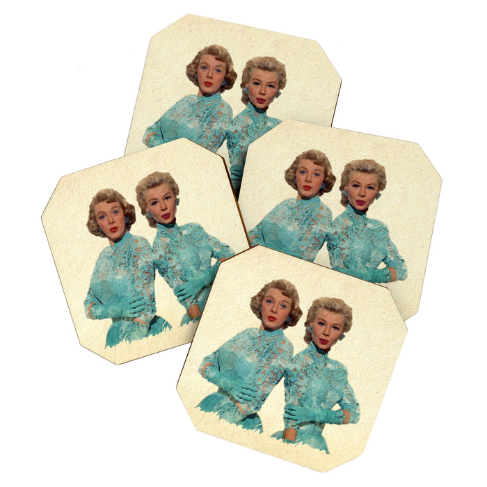 Two Different Faces... (Sisters) Coaster Gallery Image 1