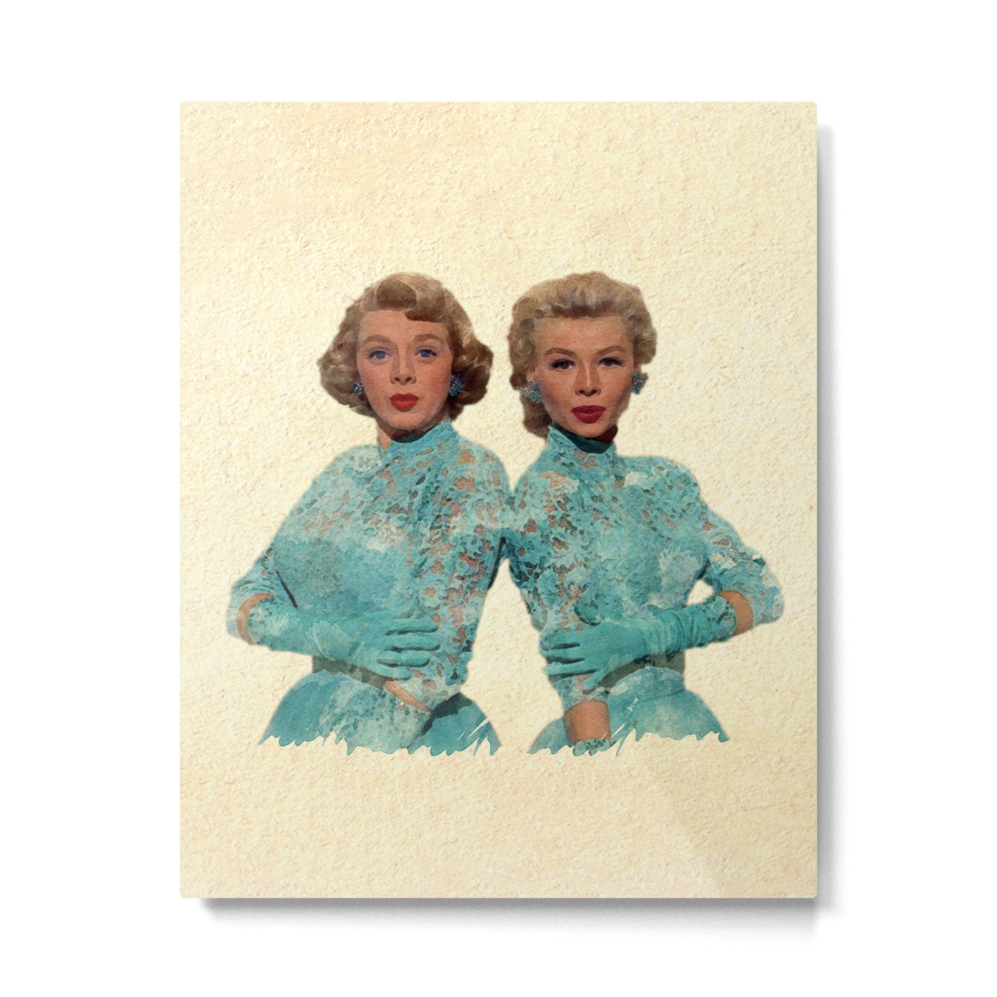 Two Different Faces... (Sisters) Metal Print Gallery Image 6