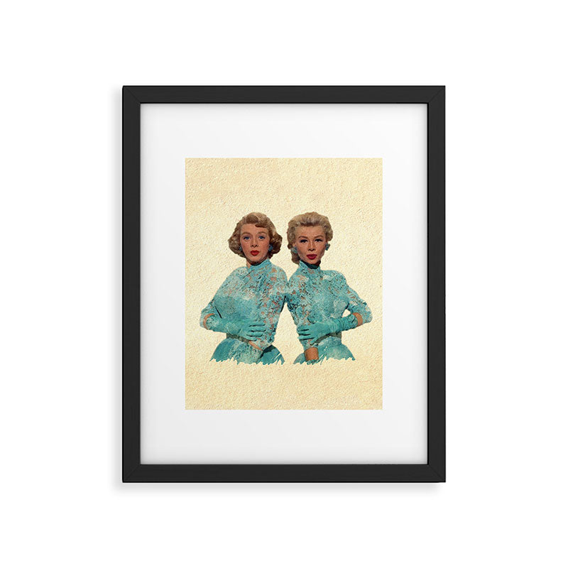 Two Different Faces... (Sisters) Framed Art Print Gallery Image 6
