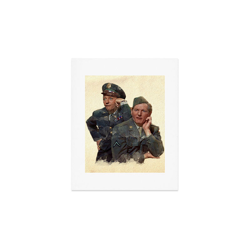 Wallace & Davis (White Christmas) Art Print Gallery Image 1