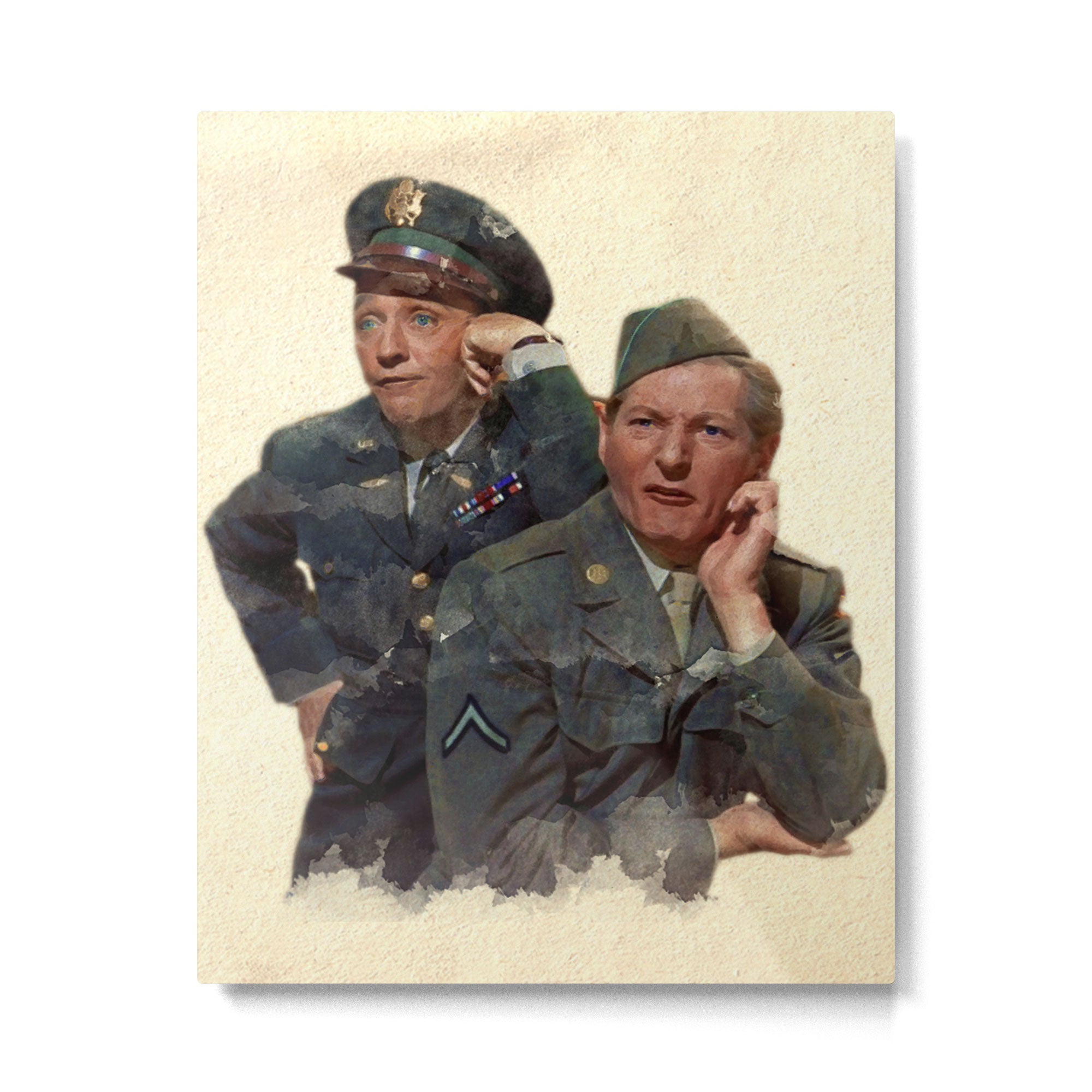 Wallace & Davis (White Christmas) Metal Print Gallery Image 6
