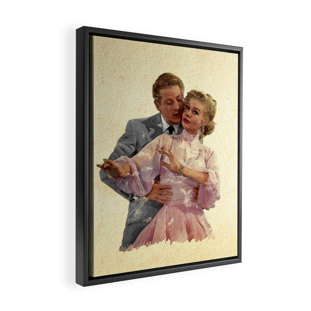 ...While You're Dancing  Framed Canvas Print Gallery Image 2