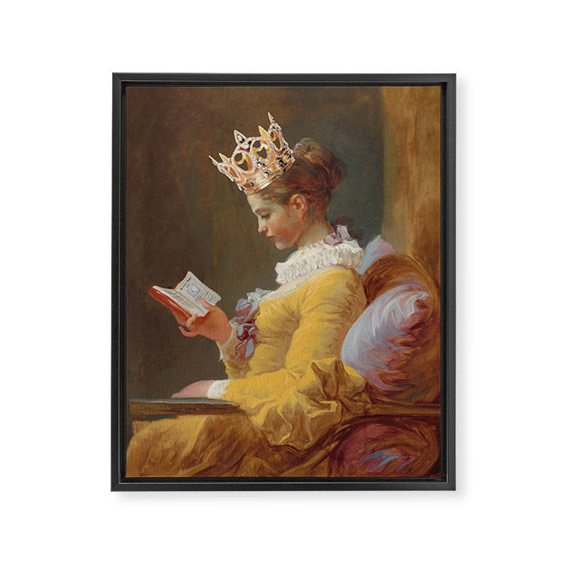 How to be a Queen Framed Canvas Print Gallery Image 6