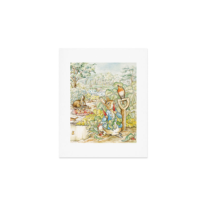 Peter the rabbit  Art Print Gallery Image 1