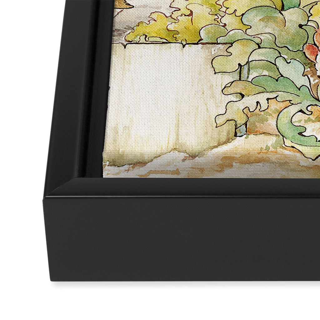 Peter the rabbit  Framed Canvas Print Gallery Image 3