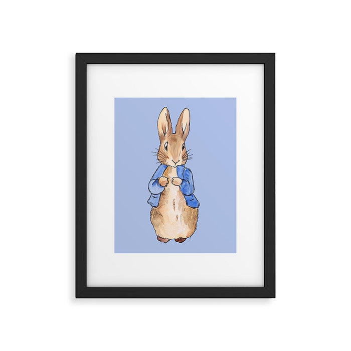 Peter the rabbit Framed Art Print Gallery Image 1