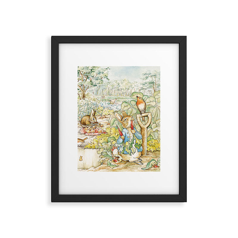 Peter the rabbit  Framed Art Print Gallery Image 5