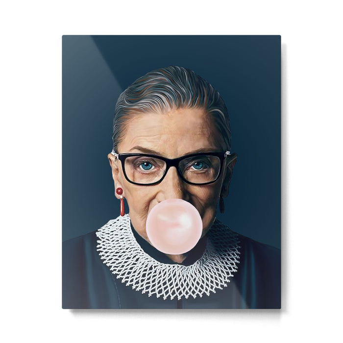 Ruth Bader Ginsburg No. 3 Metal Print Gallery Image 1