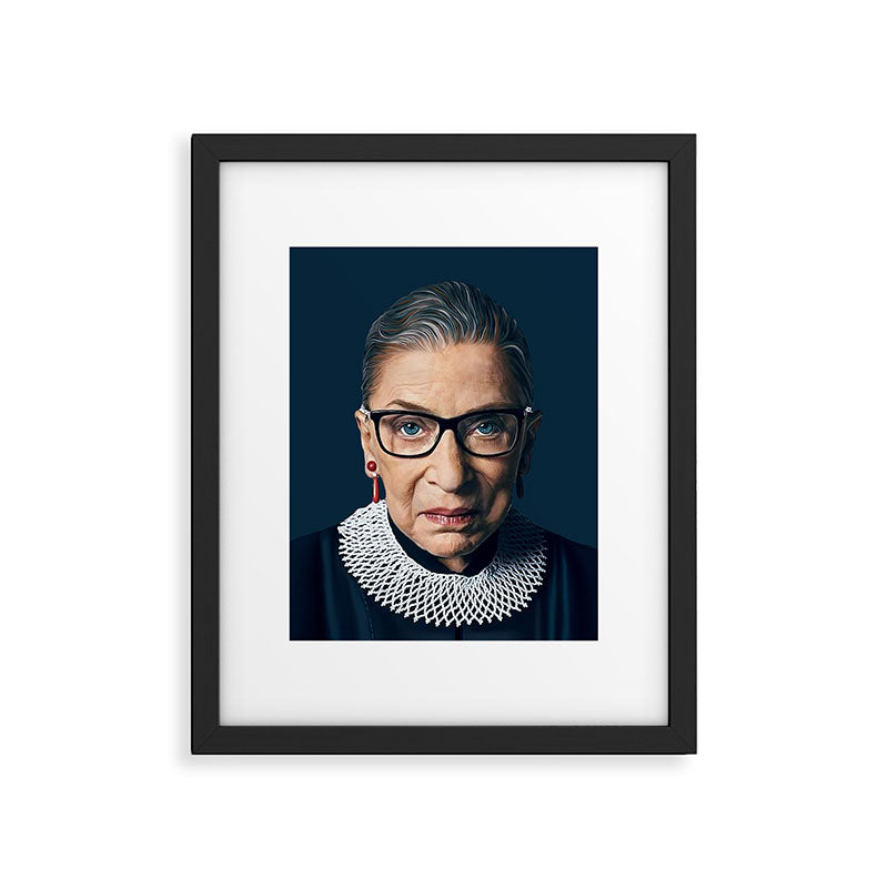 Ruth Bader Ginsburg Framed Art Print Gallery Image 5