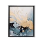 Splash of gold Framed Canvas Print Gallery Image 8