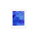 Abstract With a Vibe in Cobalt  Art Print Gallery Image 1