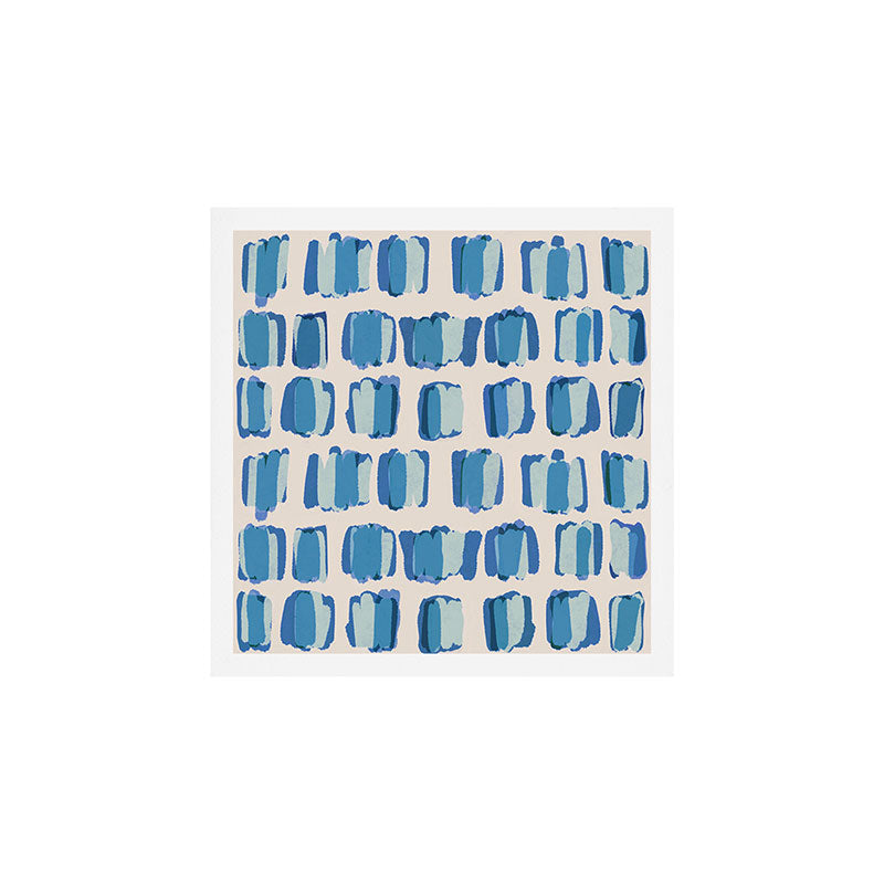 Parisian Bakery Blue  Art Print Gallery Image 1