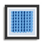 Plaits on Sky Blue  Framed Art Print Gallery Image 1