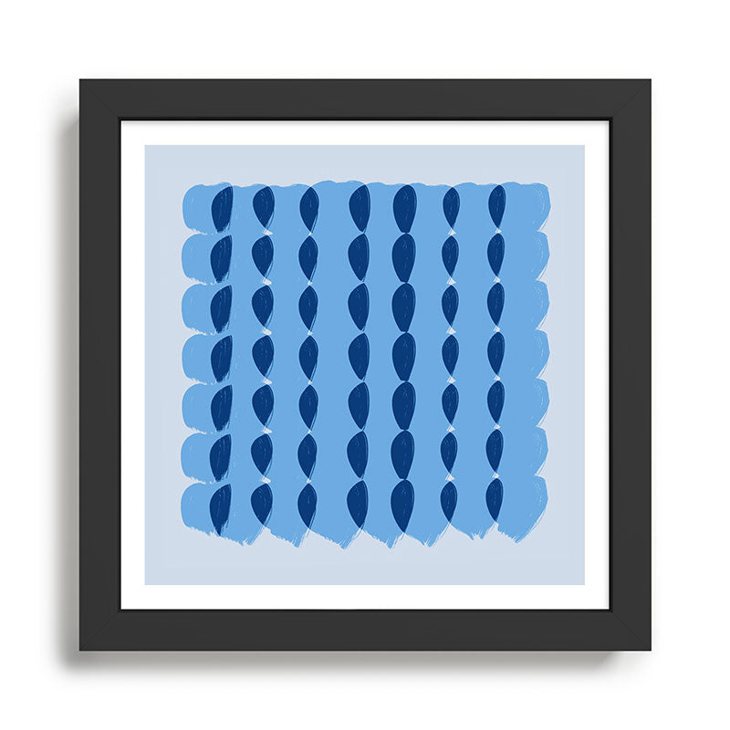 Plaits on Sky Blue  Framed Art Print Gallery Image 1