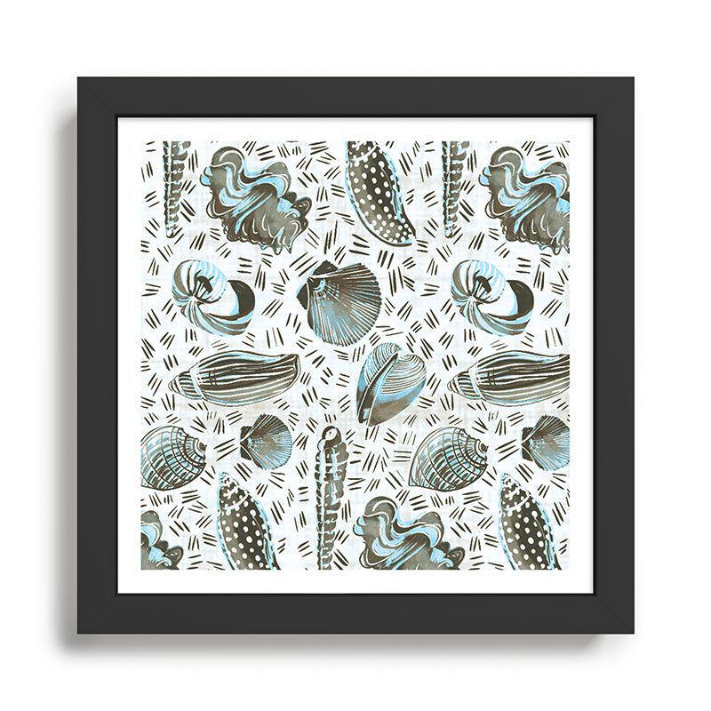 The naturalist among us - shell story Framed Art Print Gallery Image 1