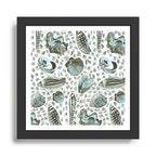 The naturalist among us - shell story Framed Art Print Gallery Image 1