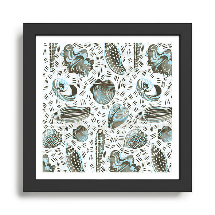 The naturalist among us - shell story Framed Art Print Gallery Image 1
