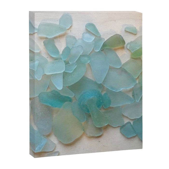 Ocean Hue Sea Glass Canvas Print Gallery Image 1