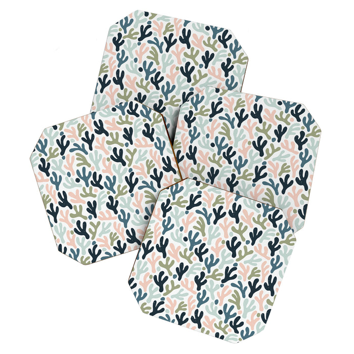 Abstract Corals Coaster Gallery Image 1