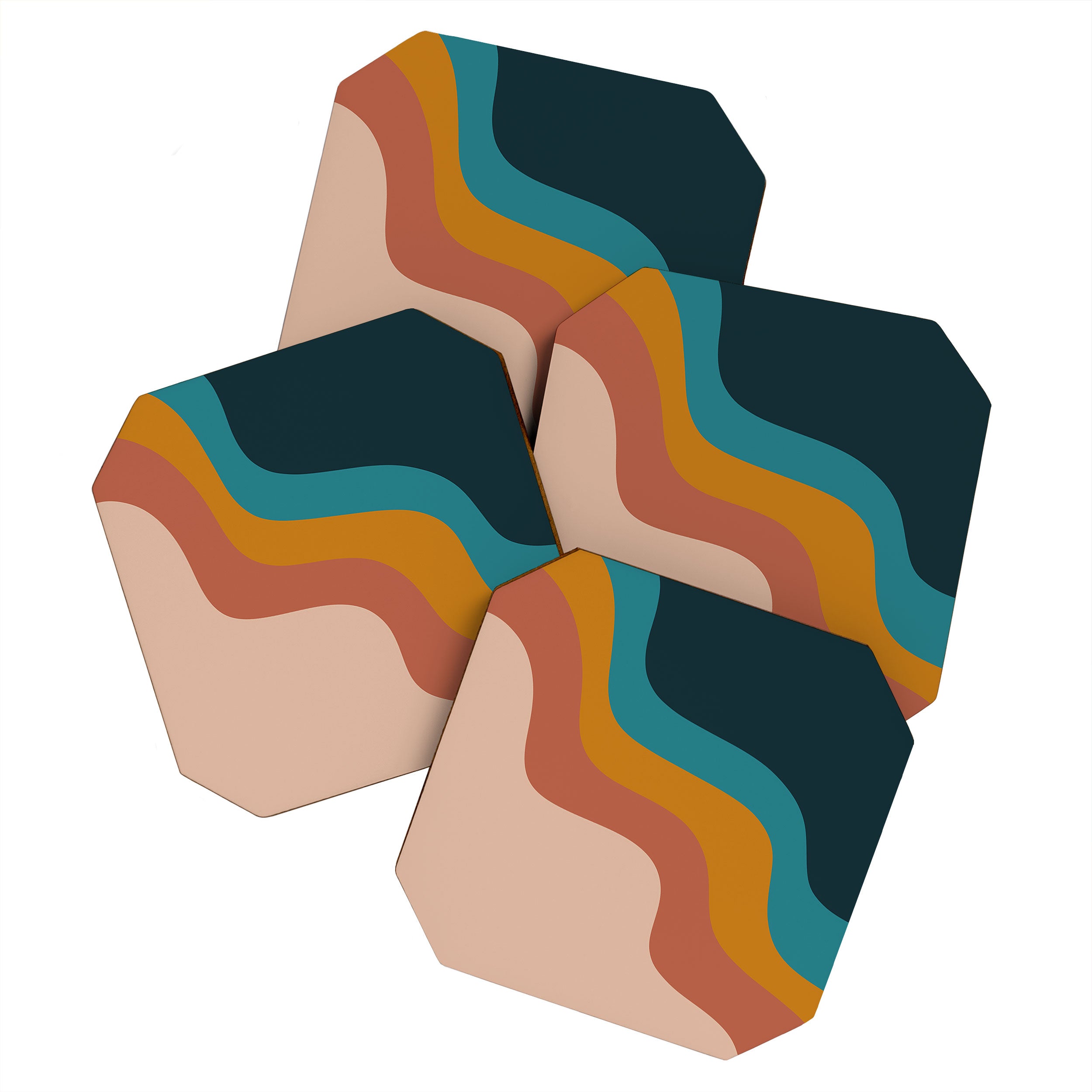 Abstract ~ Retro Coaster Gallery Image 1