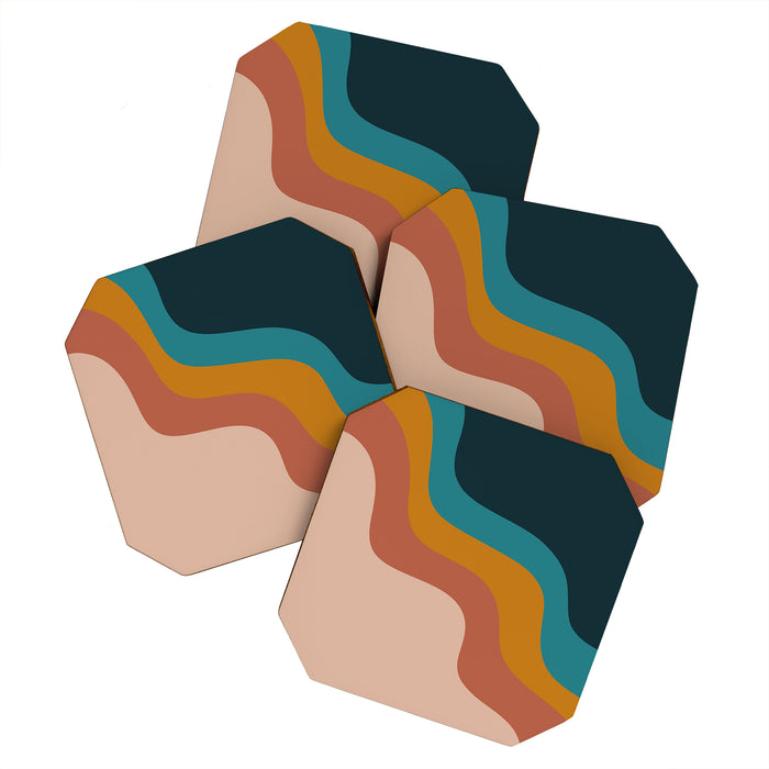 Abstract ~ Retro Coaster Gallery Image 1