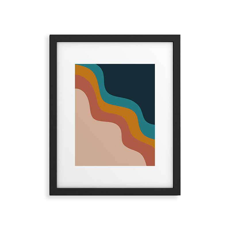 Abstract ~ Retro Framed Art Print Gallery Image 5