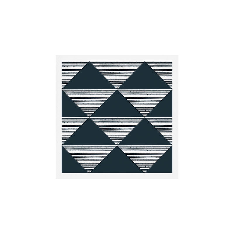 Abstract Tides . Navy Art Print Gallery Image 1