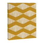 Acoustic Wave Mustard Canvas Print Gallery Image 6