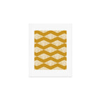 Acoustic Wave Mustard Art Print Gallery Image 1