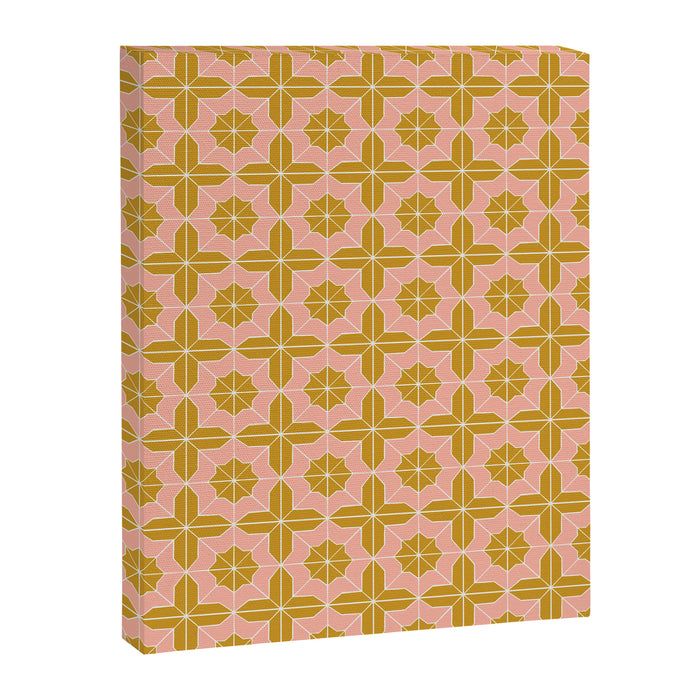 Alys Pink and Golden Rod Canvas Print Gallery Image 1