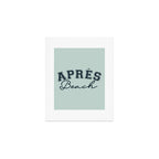 Aprés Beach Art Print Gallery Image 1